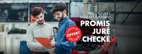 Campagne check-up sécurité offert